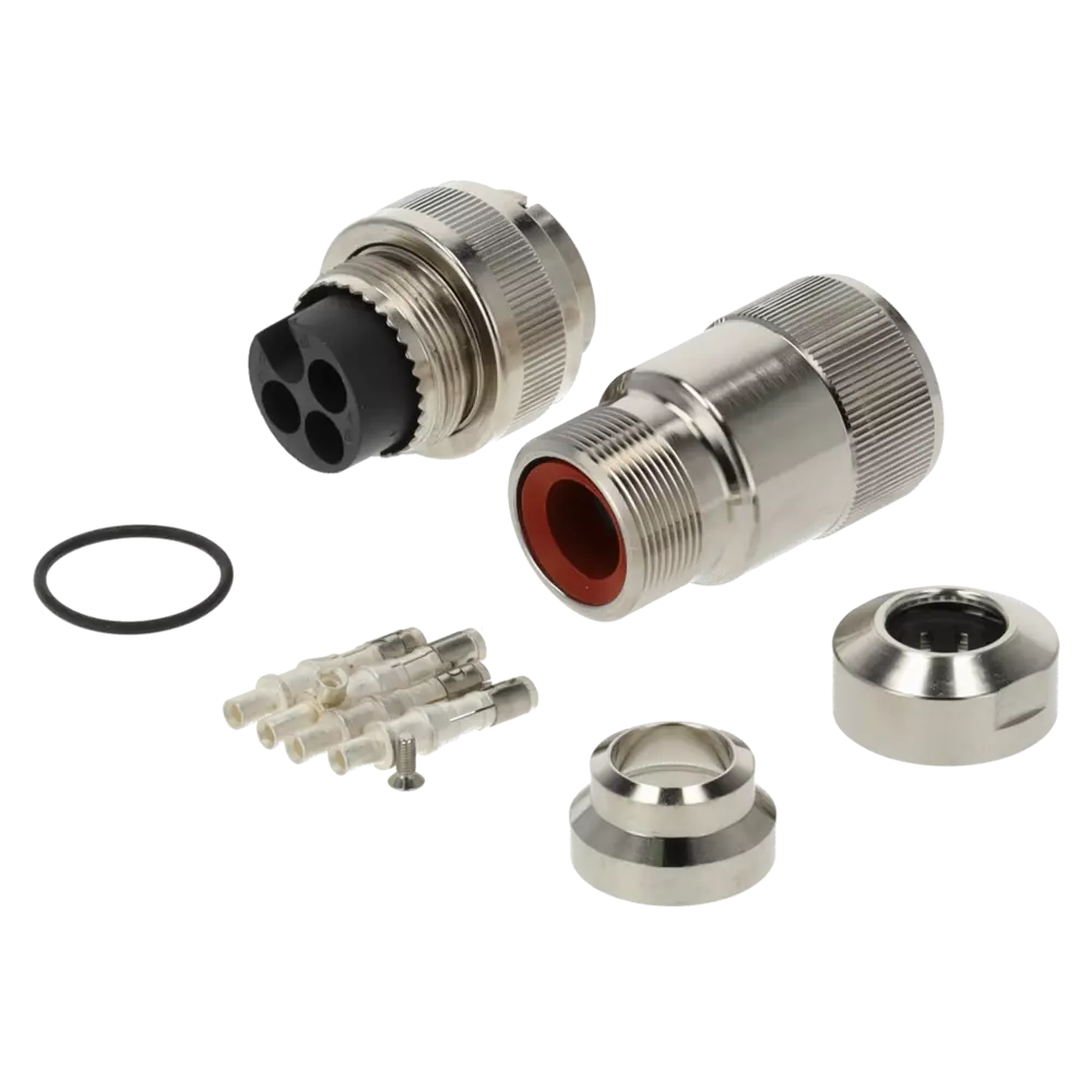 Konnektör, sıkmalı tip, ölçü 22-22S, 4 mm2, düz LX63L-0001-0102/2222