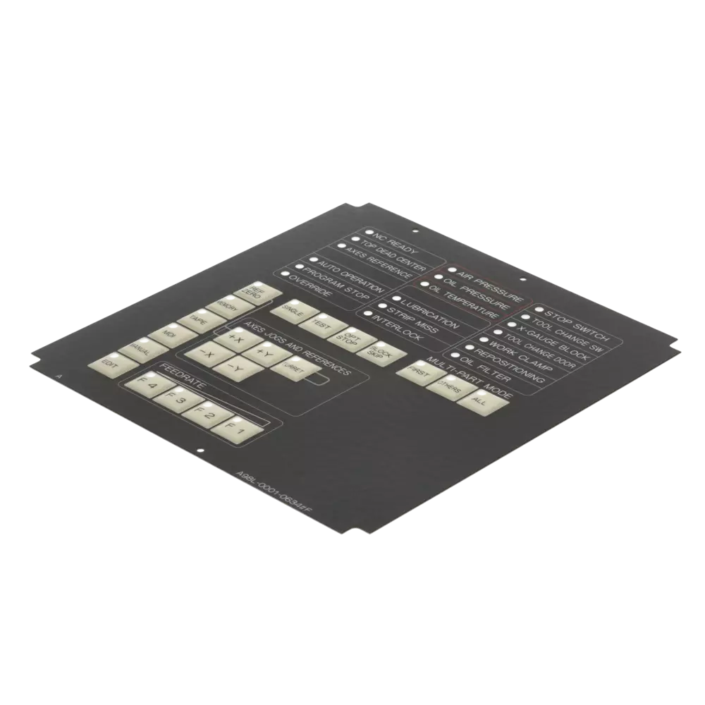 Tuş kapak örtüsü, Fransızca A98L-0001-0634#H