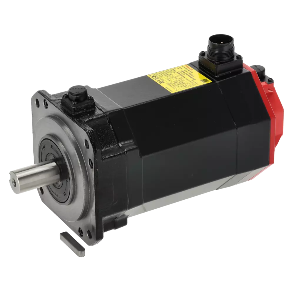 Servo motor ALPHA iS 12/4000-B düz, frenli, AiA32000, kamalı, IP65 A06B-2238-B502
