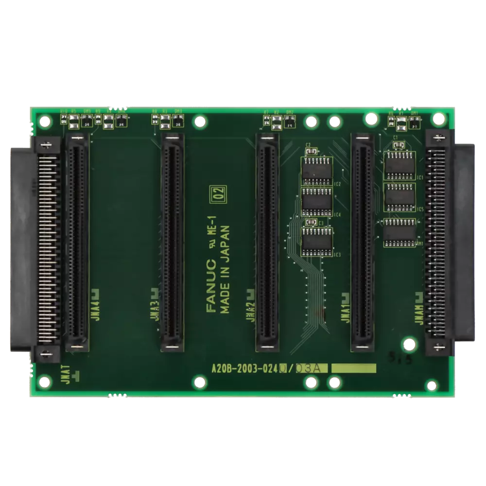 Baskı devre kartı - arka pano (backplane), 4 yuvalı A20B-2003-0240
