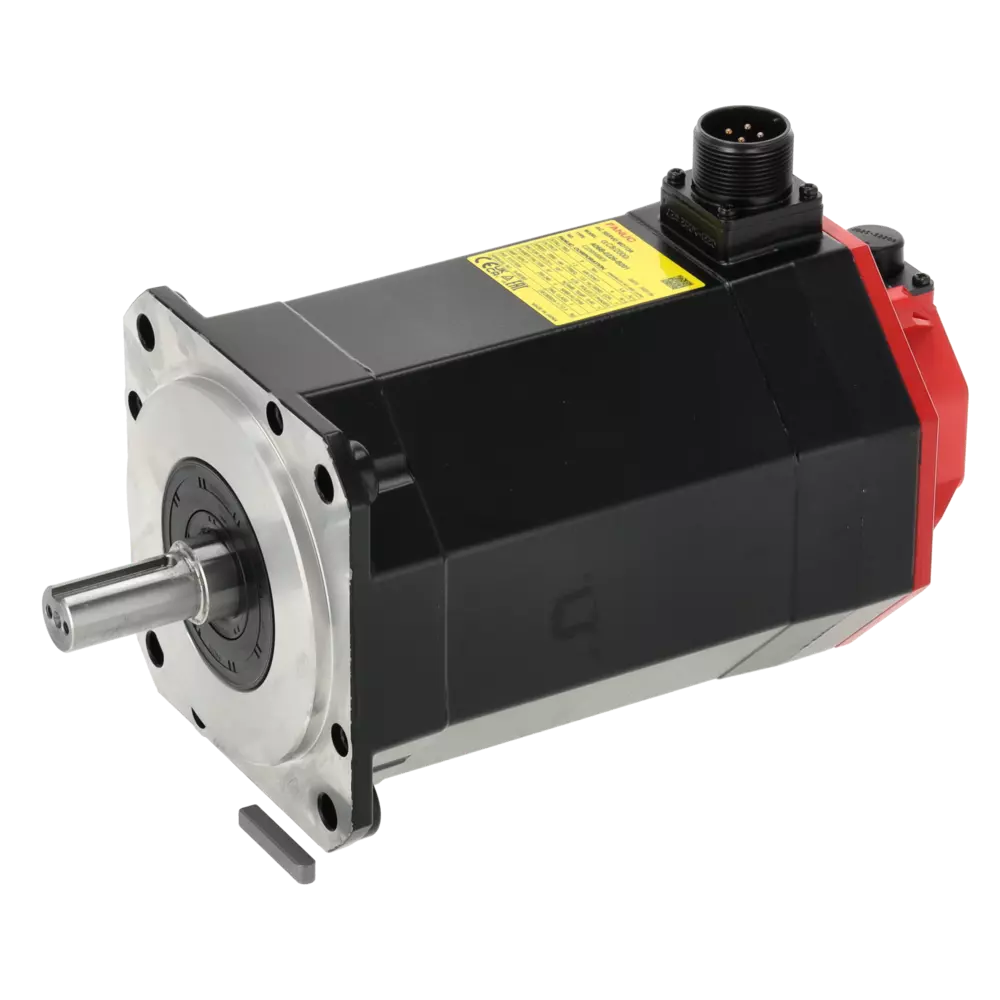 Servo motor aC8/2000i düz mil, I1000, kamalı A06B-0226-B201