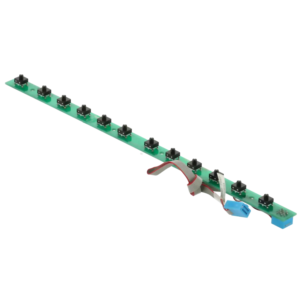 Baskı devre kartı - yazılım tuşu (softkey), 12.1" LCD için A20B-1007-0530