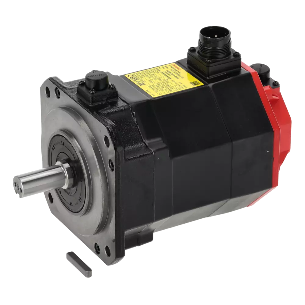 Servo motor BETA iS 8/3000HV-B düz, frenli, BiA1000, kamalı, IP65 A06B-2076-B503
