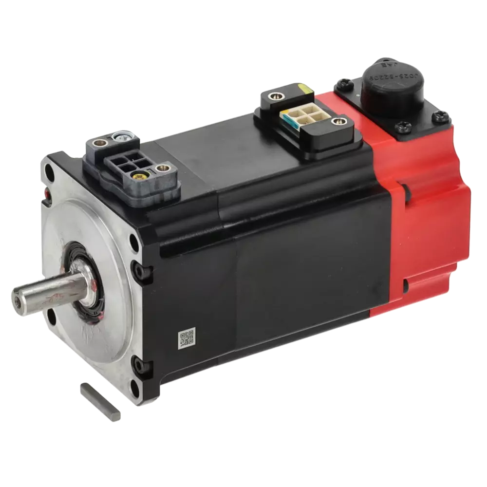 Servo motor biS 0.5/6000 düz mil + frenli + kamalı A06B-0115-B503
