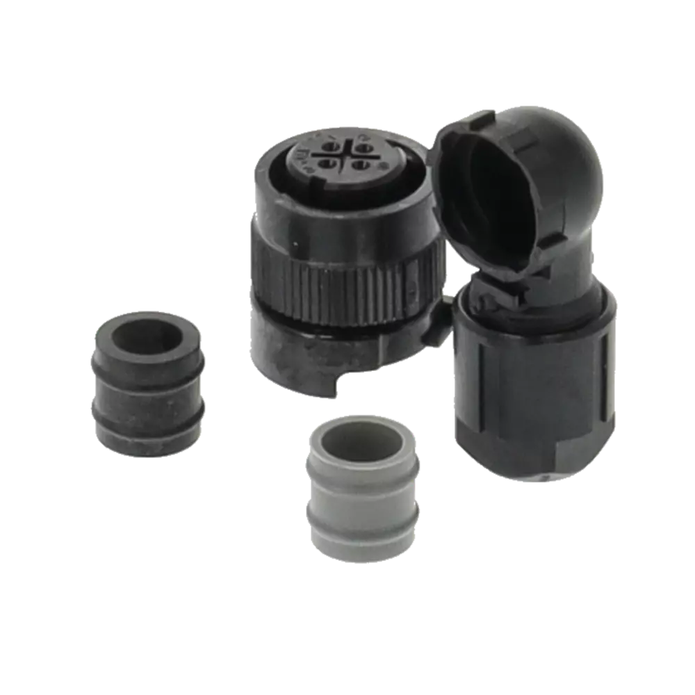 Konnektör, motor freni 24 V DC, ALPHAi motorlar için, dirsekli A06B-6114-K210#E