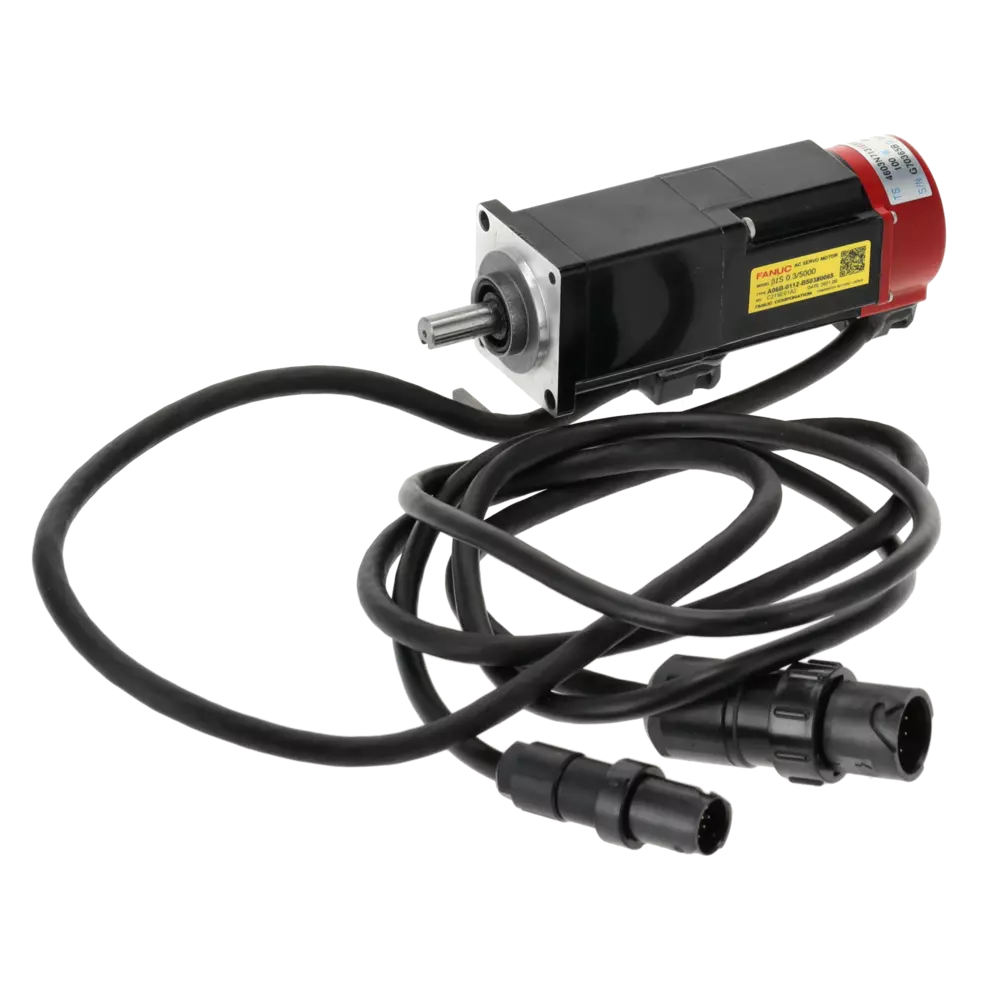Servo motor biS 0.3/5000 kamalı, frenli A06B-0112-B503