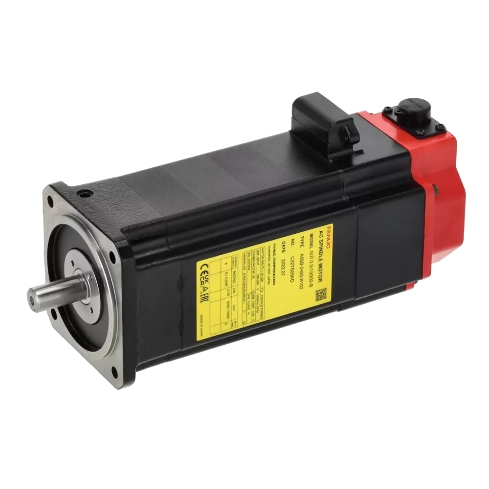 İş mili motoru ALPHA iI 0.5/15000-B flanşlı, iM, fansız A06B-2400-B102