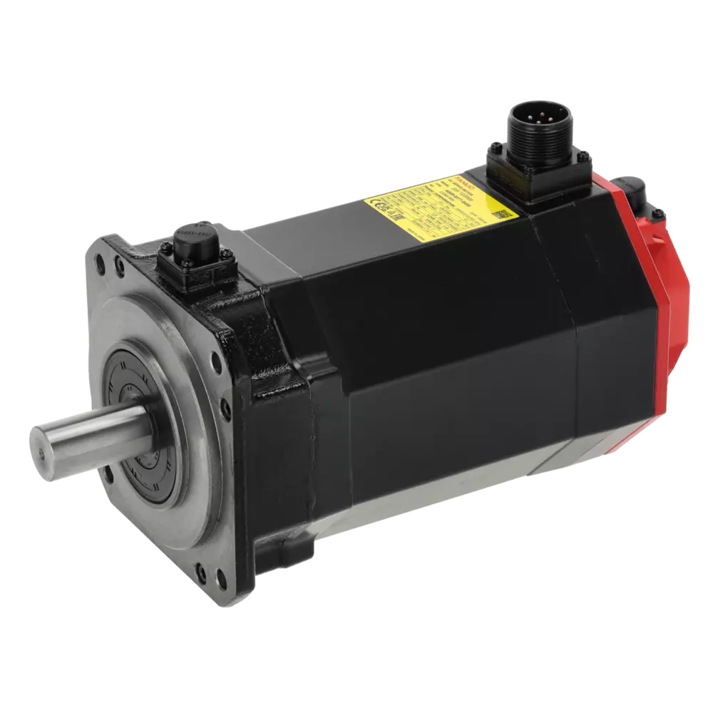 Servo motor biS 12/2000 düz mil, frenli DC24V A06B-0077-B406