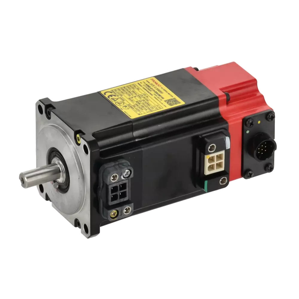 Servo motor biS 0.5/6000 düz mil + frenli + kamalı A06B-0115-B503#0100