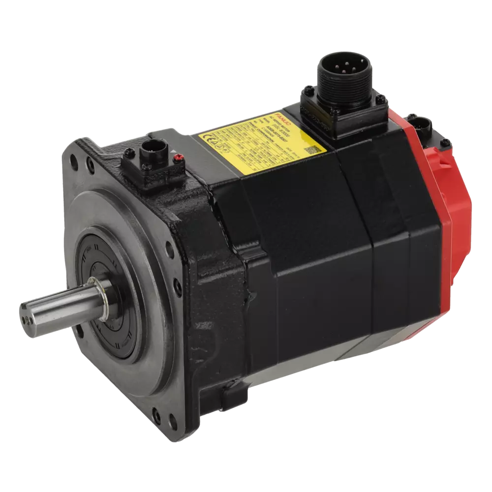 Servo motor biSc 8/3000 flat, with brake, biA128, keyed A06B-0075-B507